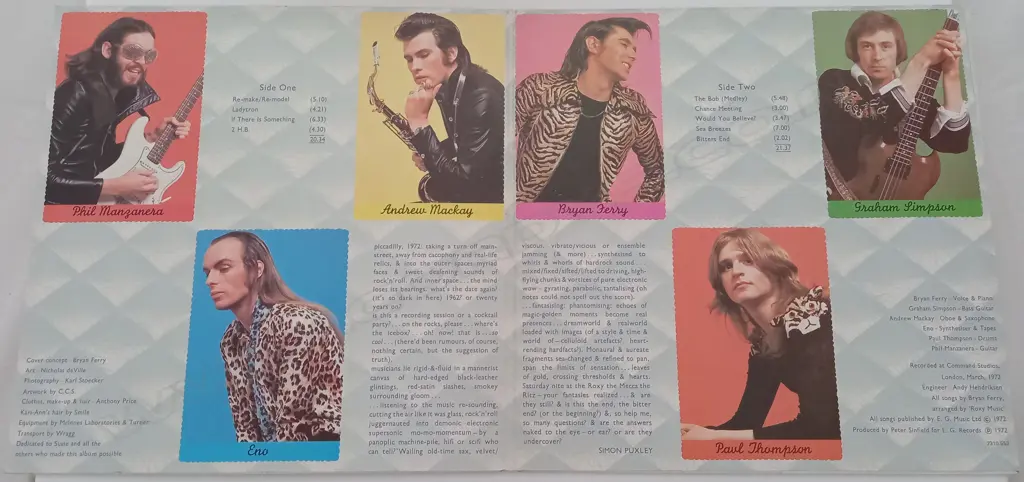 Roxy Music, Roxy Music Image 1++